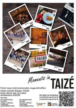 Fahrt zum internationalen Jugendtreffen in Taize